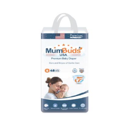Picture of MumBuds Tape Style Diaper (4-8 kg) S48
