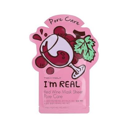 Picture of TONYMOLY  I'm Red Wine Mask Sheet Pore Care 21gm