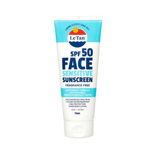 Picture of Le Tan Sensitive Face Sunscreen SPF 50 70ml