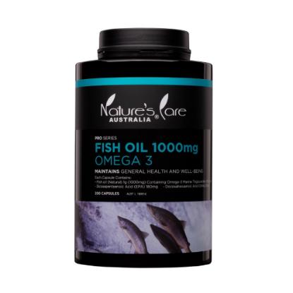 Picture of Nature's Care Australia FISH OIL 1000mg OMEGA 3