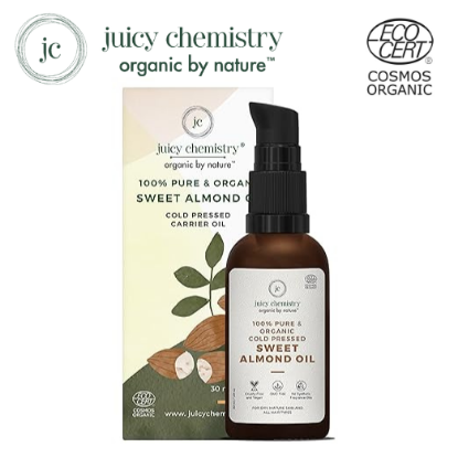 Picture of Juicy Chemistry Cold Pressed Sweet Almond Carrier Oil 30ml