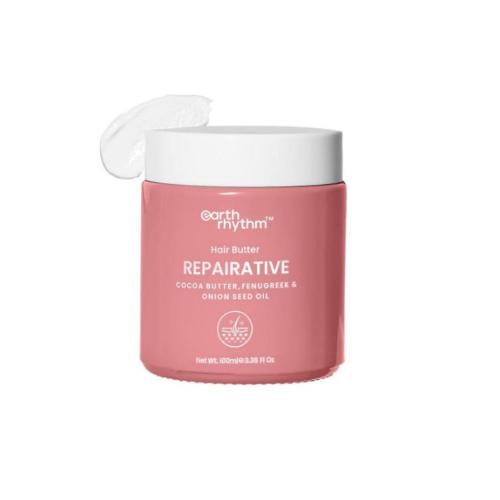 Picture of Earth Rhythm Repairative Hair Butter with Cocoa Butter, Fenugreek & Onion Seed Oil - 100ml