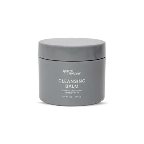 Picture of Earth Rhythm Cleansing Balm Bamboo Charcoal & Hemp Seed Oil 40gm