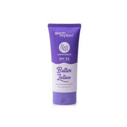 Picture of Earth Rhythm Lemon Balm SPF 50 Butter Lotion 200ml