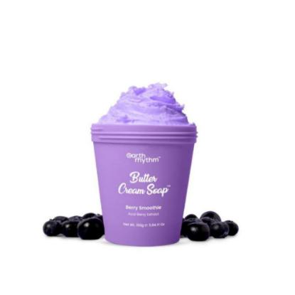 Picture of Earth Rhythm Berry Smoothie Buttercream Soap 160gm