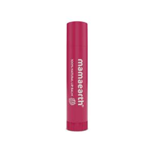 Picture of Mamaearth Nourishing Tinted 100% Natural Lip Balm with Vitamin E and Raspberry for Soft & Supple Lips - 4gm