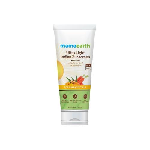 Picture of Mamaearth Ultra Light Indian Sunscreen SPF50 PA+++ 80ml