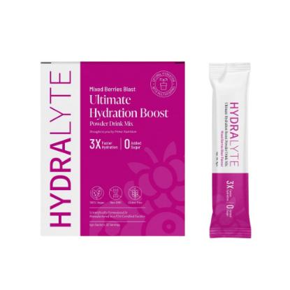 Picture of Hydralyte Ultimate Hydration Boost Powder Drink Mix - Mixed Berries Blast Flavour 30pcs