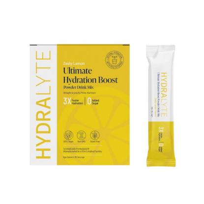 Picture of Hydralyte Ultimate Hydration Boost Powder Drink Mix - Zesty Lemon Flavour 30pcs