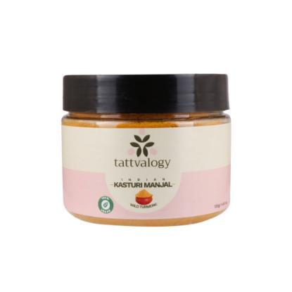 Picture of Tattvalogy Kasturi Manjal or Wild Turmeric 125gm