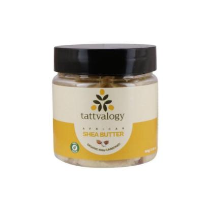 Picture of Tattvalogy Organic Shea Butter Raw, Unprocessed & Unrefined - 100gm