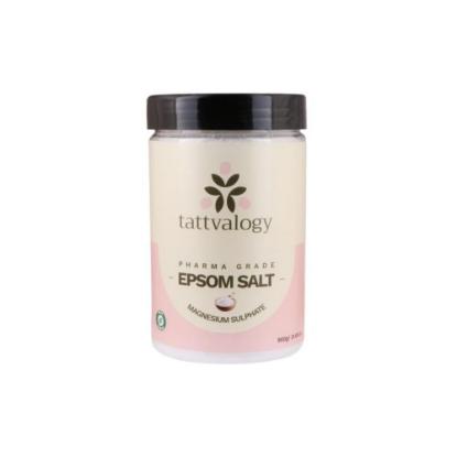 Picture of Tattvalogy Epsom Salt or Magnesium Sulphate for Bath, Foot & Refreshing Body Spa 900gm