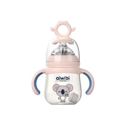 Picture of Aiwibi BPA-FREE Baby Feeding Bottle with Flexible Straw Design Allow 360° Drinking 180ml