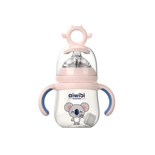 Picture of Aiwibi BPA-FREE Baby Feeding Bottle with Flexible Straw Design Allow 360° Drinking 180ml