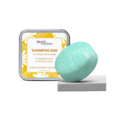 Picture of Earth Rhythm Anti Dandruff Shampoo Bar - 80gm (Tin Box)