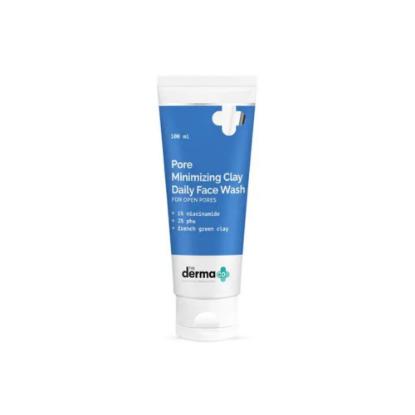 Picture of The Derma Co pore minimizing clay daily face wash 100ml