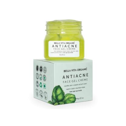 Picture of Bella Vita Organic Anti Acne Face Gel with Neem, Tulsi & Aloe Vera 85gm