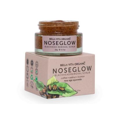 Picture of Bella Vita Organic Nose Glow Scrub For Blackheads & Whiteheads Removal, Brightening, Hydration - 20gm