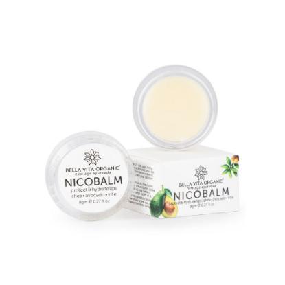 Picture of Bella Vita Organic Nico Balm Natural Lip Balm For Dry and Chapped Lips - 8gm