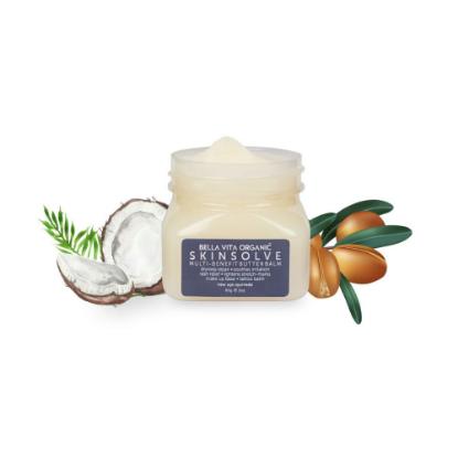 Picture of Bella Vita Organic Skin Solve Multi Benefit Face Cream & Body Butter For Dry Skin, Stretch Marks, Tattoo Balm, Rash Relief - 85gm