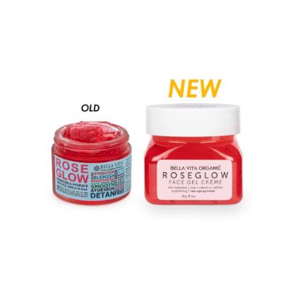 Picture of Bella Vita Organic Rose Glow Face Gel For Pore Minimising, Oil Control & Skin Brightening 85gm