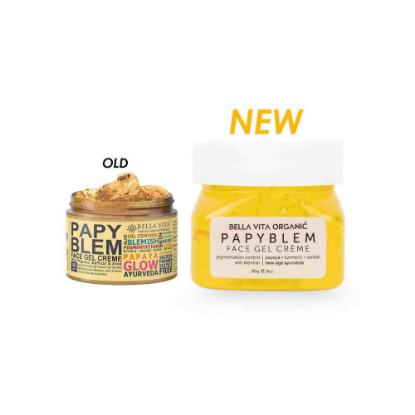 Picture of Bella Vita Organic PapyBlem Pigmentation Blemish Cream Gel For Skin Brightening with Papaya & Saffron 85gm