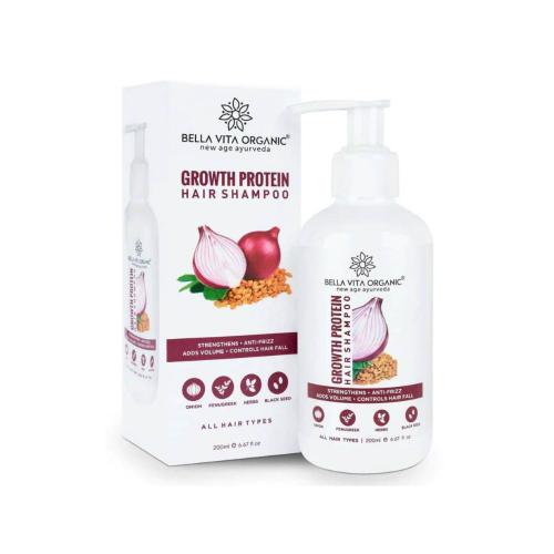 Picture of Bella Vita Organic Growth Protein Conditioning Shampoo (SLS/Paraben/Sulfate Free)  - 200ml