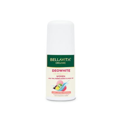 Picture of Bella Vita Organic Deo White Underarm Whitening Natural Roll On Deodorant For Women - 50ml