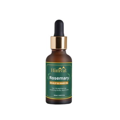 Picture of Sherpa Botanicals Himvat Rosemary Scalp & Hair Oil 30ml