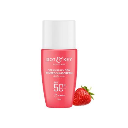 Picture of Dot & Key Strawberry Dew Tinted Sunscreen SPF 50+ PA++++ 50ml