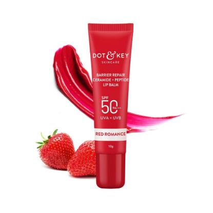 Picture of Dot & Key Ceramide + Peptide Lip Balm SPF 50+ PA+++ (Red Romance) 10g