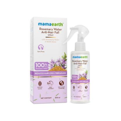 Picture of Mamaearth Rosemary Water Anti-Hair Fall Spray with 100% Pure Steam Distilled Rosemary Water & Methi Dana for Hair 200 ml