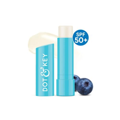 Picture of Dot & Key SPF 50+ Barrier Repair Hydrating Lip Balm Blueberry Bliss Non-Tinted 4.5g