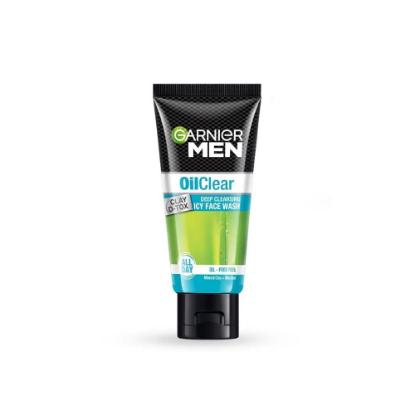 Picture of Garnier Men Oil Clear Clay D-Tox Deep Cleansing Icy Face Wash 50g