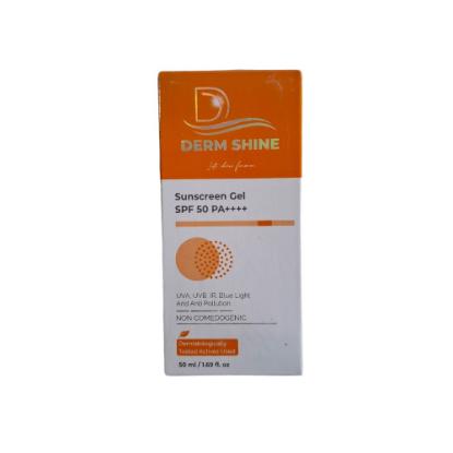 Picture of Derm Shine Sunscreen Gel SPF 50 PA++++ 50ml