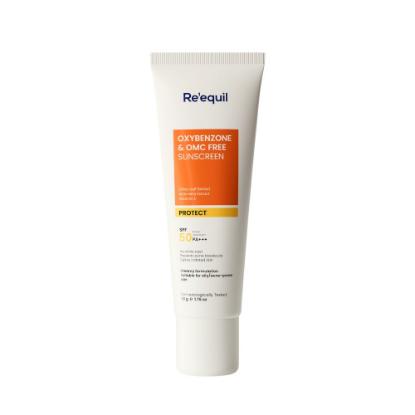 Picture of Re'equil Oxybenzone & OMC Free Sunscreen SPF 50 PA+++ For Oily & Acne Prone Skin 50gm