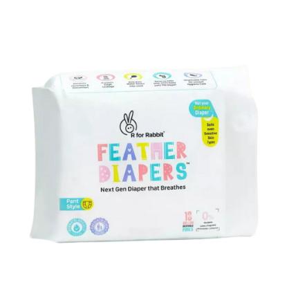 Picture of R for Rabbit Feather Diapers L (Pant Style) - 70Pcs