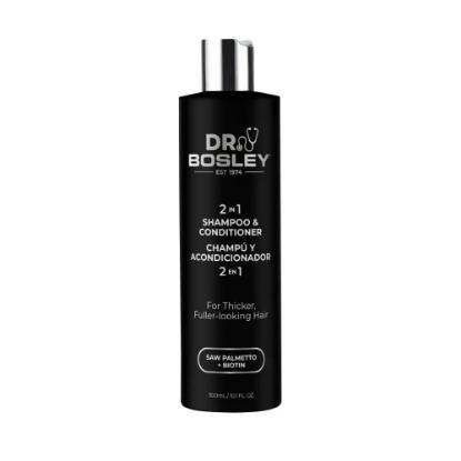 Picture of BosleyMD Dr. Bosley Thicker Fuller Hair 2 in 1 Shampoo & Conditioner 300ml