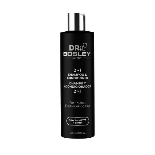 Picture of BosleyMD Dr. Bosley Thicker Fuller Hair 2 in 1 Shampoo & Conditioner