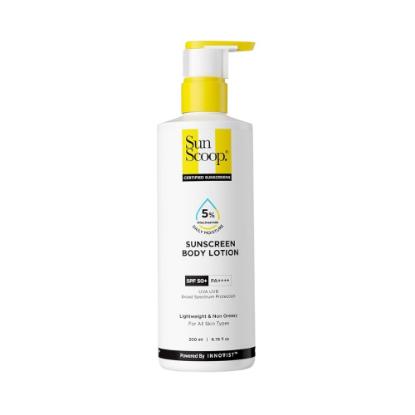 Picture of Sunscoop 5% Niacinamide Daily Moisture Sunscreen Body Lotion 200ml