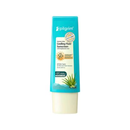 Picture of Pilgrim Korean Aloe Cooling Fluid Sunscreen SPF 50+ PA++++ 50ml