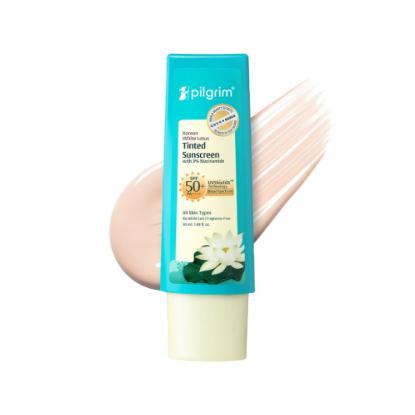 Picture of Pilgrim White Lotus Tinted Sunscreen SPF 50+ PA++++ 50ml