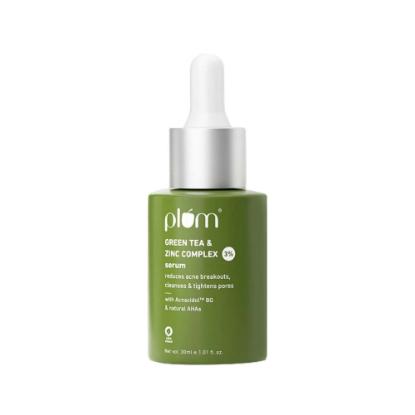 Picture of Plum Green Tea & 3% Zinc Complex Face Serum 30ml