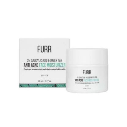 Picture of FURR By Pee Safe 2% Salicylic Acid & Green Tea Anti Acne Face Mask - 50gm