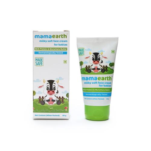Picture of Mamaearth Milky Soft Baby Face Cream with Muru Muru Butter 60gm