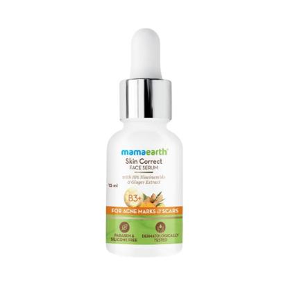 Picture of Mamaearth Skin Correct Face Serum with Niacinamide and Ginger Extract for Acne Marks & Scars - 30ml