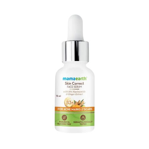 Picture of Mamaearth Skin Correct Face Serum with Niacinamide and Ginger Extract for Acne Marks & Scars - 30ml