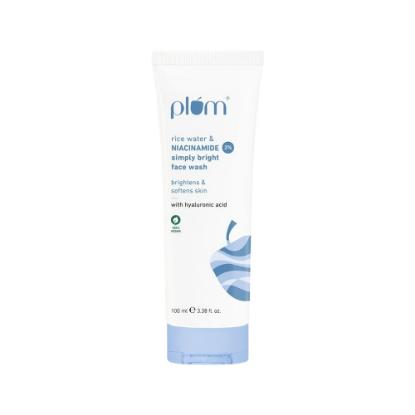 Picture of Plum Simply Bright 2% Niacinamide Face Wash With Rice Water 100ml