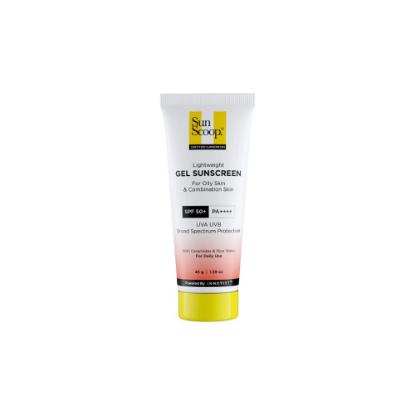 Picture of Sunscoop Ceramide & Rice Water Gel Sunscreen For Oily Skin SPF 50+ PA++++ 45gm