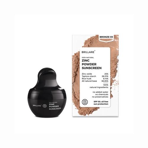 Picture of Brillare Zinc Powder Sunscreen 4gm (Bronze)